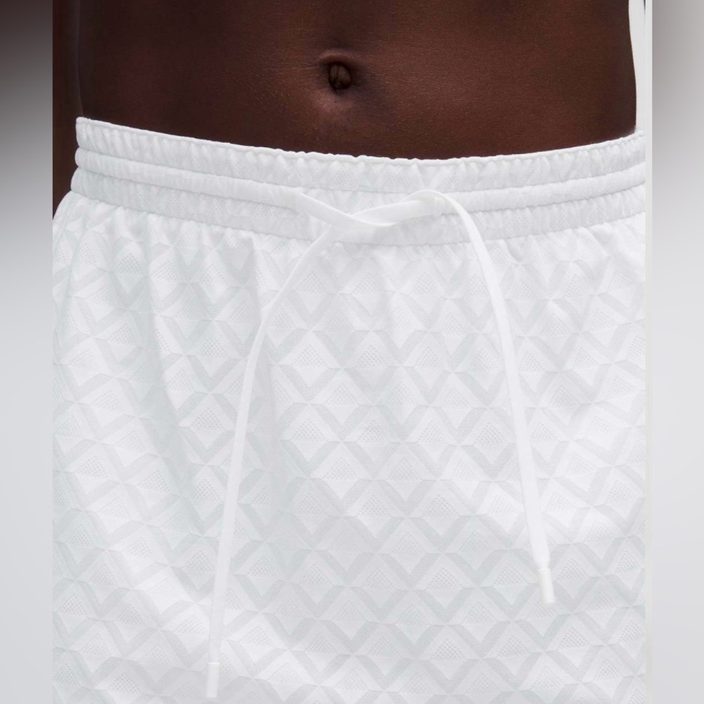 Lululemon Athletica NWT White Textured Mesh Tennis Skirt - Picture 2 of 7